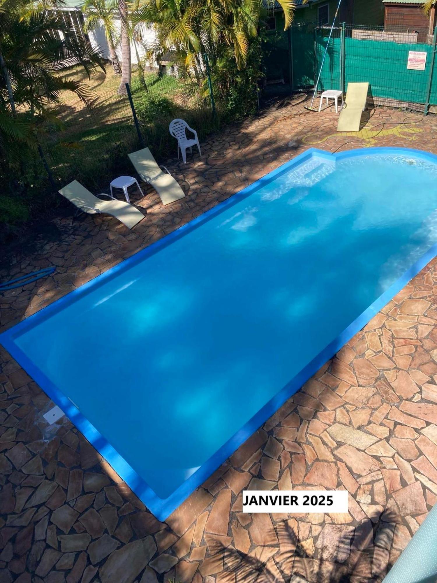 Les Bungalows Les Vanilliers, Sud Sauvage Avec Piscine 圣若瑟 外观 照片