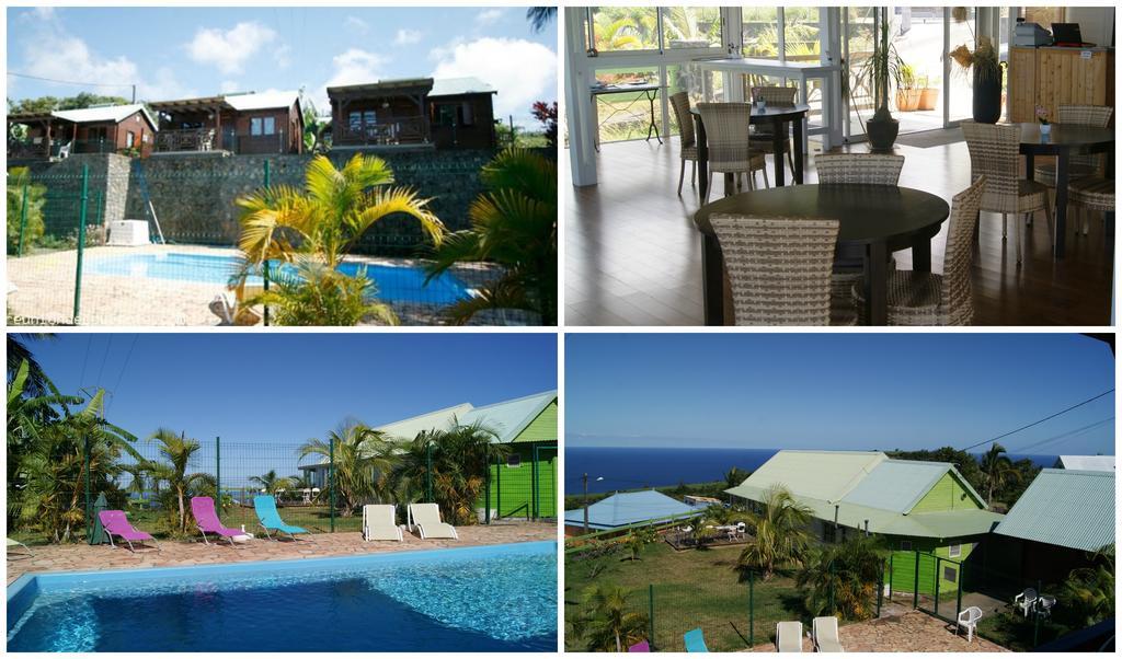 Les Bungalows Les Vanilliers, Sud Sauvage Avec Piscine 圣若瑟 外观 照片