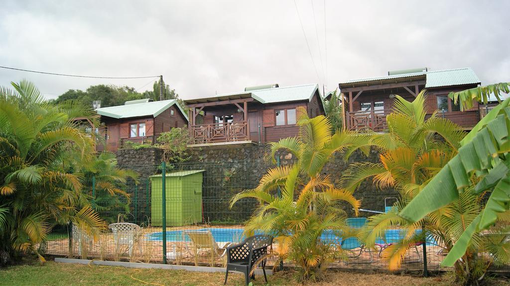 Les Bungalows Les Vanilliers, Sud Sauvage Avec Piscine 圣若瑟 外观 照片